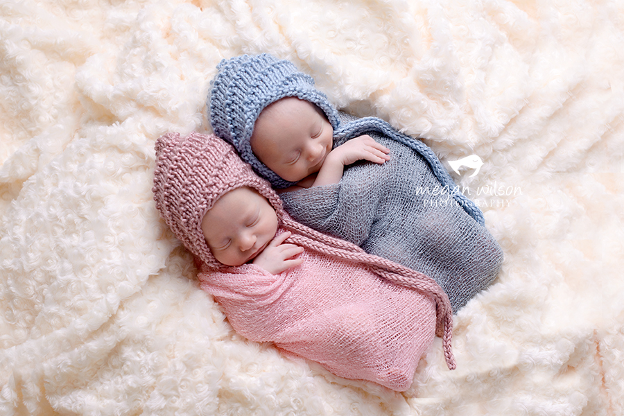 Cumming Newborn Twin Photographer