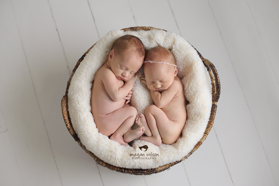 Marietta Newborn Twin Photographer