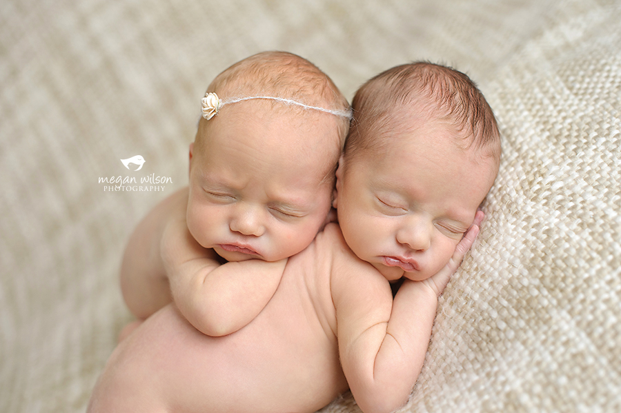 Marietta Newborn Twin Photographer
