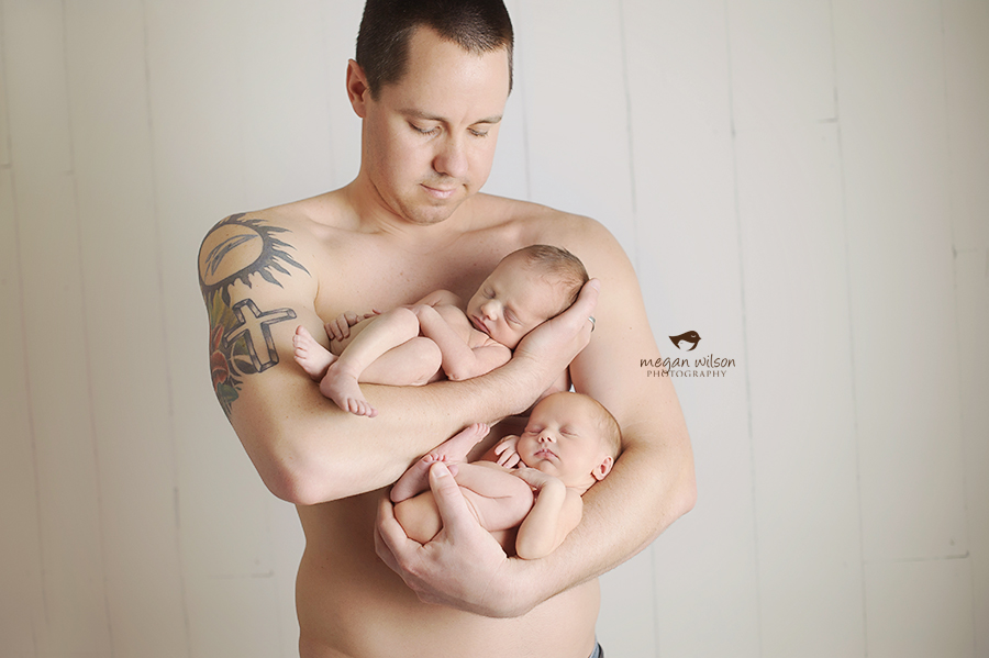 Marietta Newborn Twin Photographer