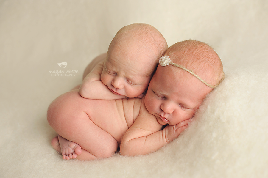 Woodstock Twin Newborn Photographer
