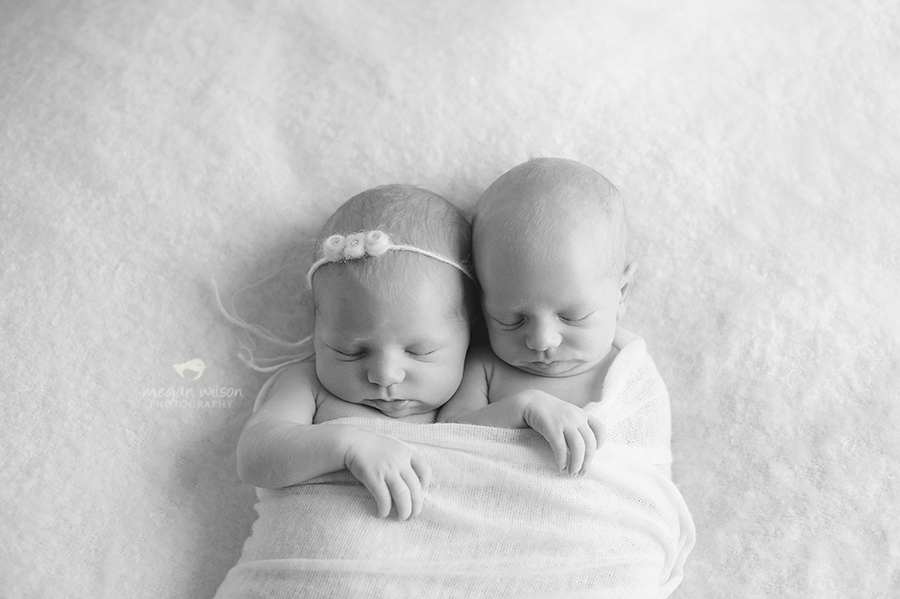 Woodstock Twin Newborn Photographer