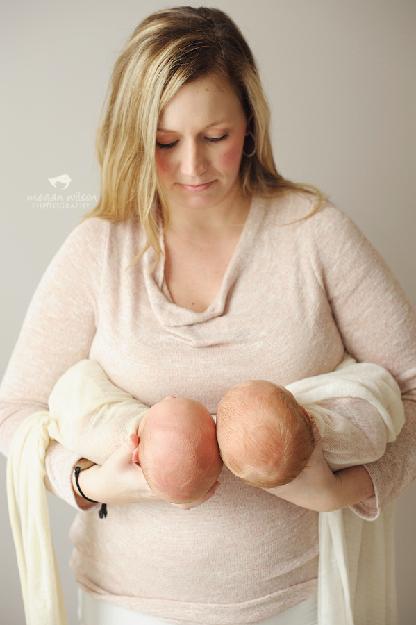 Woodstock Twin Newborn Photographer